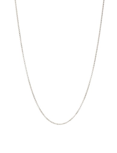 Rollo Chain (White Gold Finish)